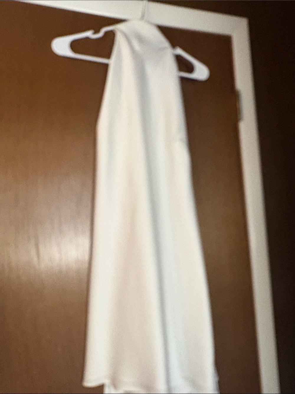 Show Me Your MuMu White Halter Mini Dress - Picture 3 of 3